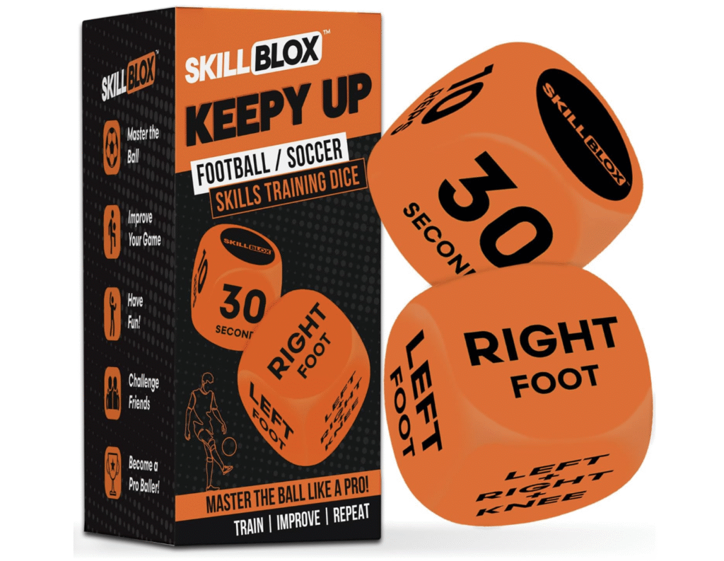 SKILL BLOX Football Keepy Up Training Dice
