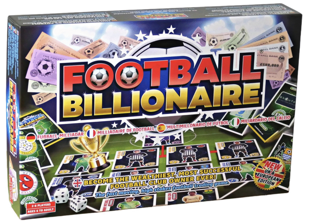 Top 10 Football Gift Ideas for Teenagers

Football Billionaire Board Game 3rd Edition